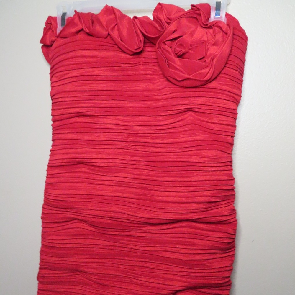 Sexy red short dress
